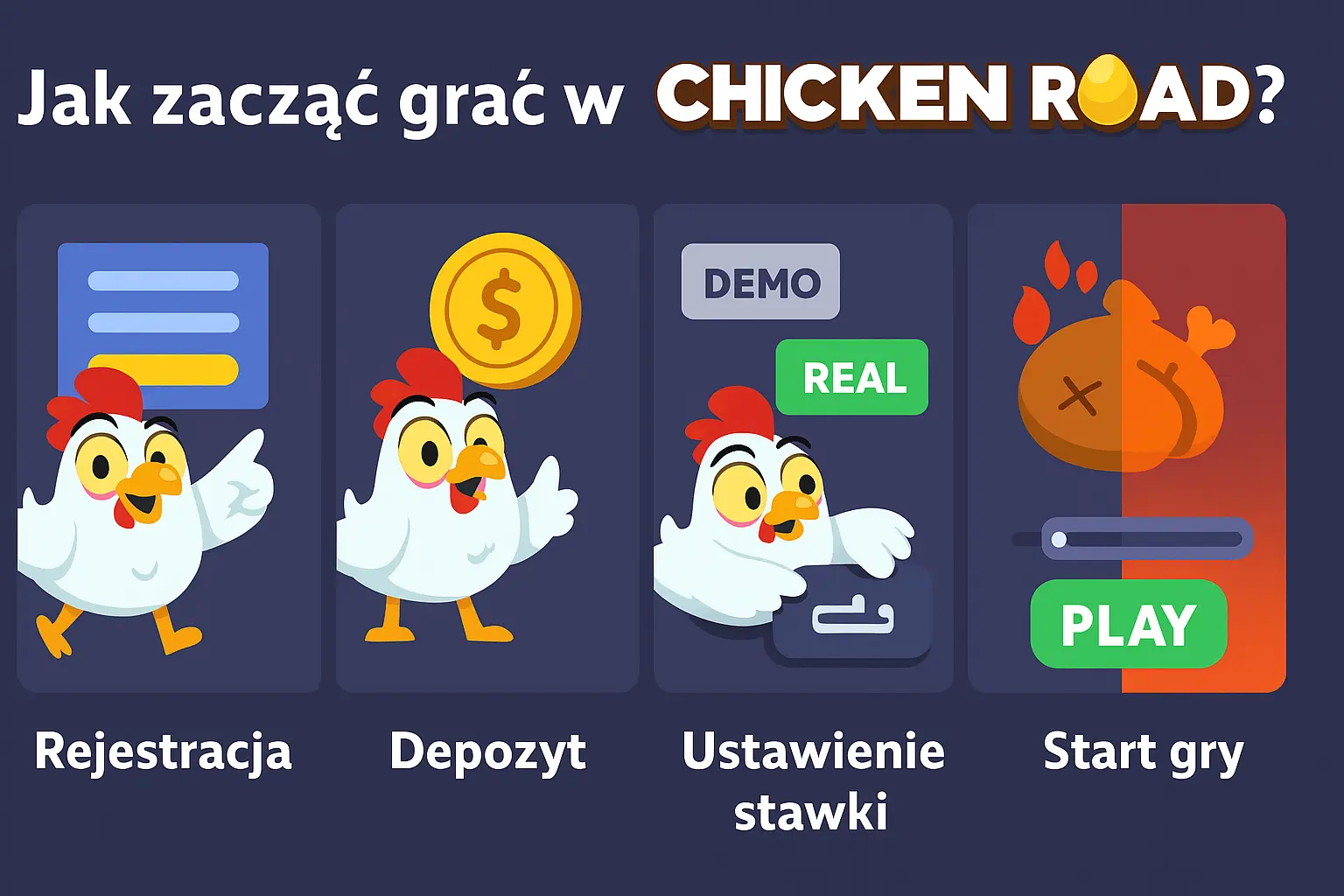 Jak zacząć grać w chicken road