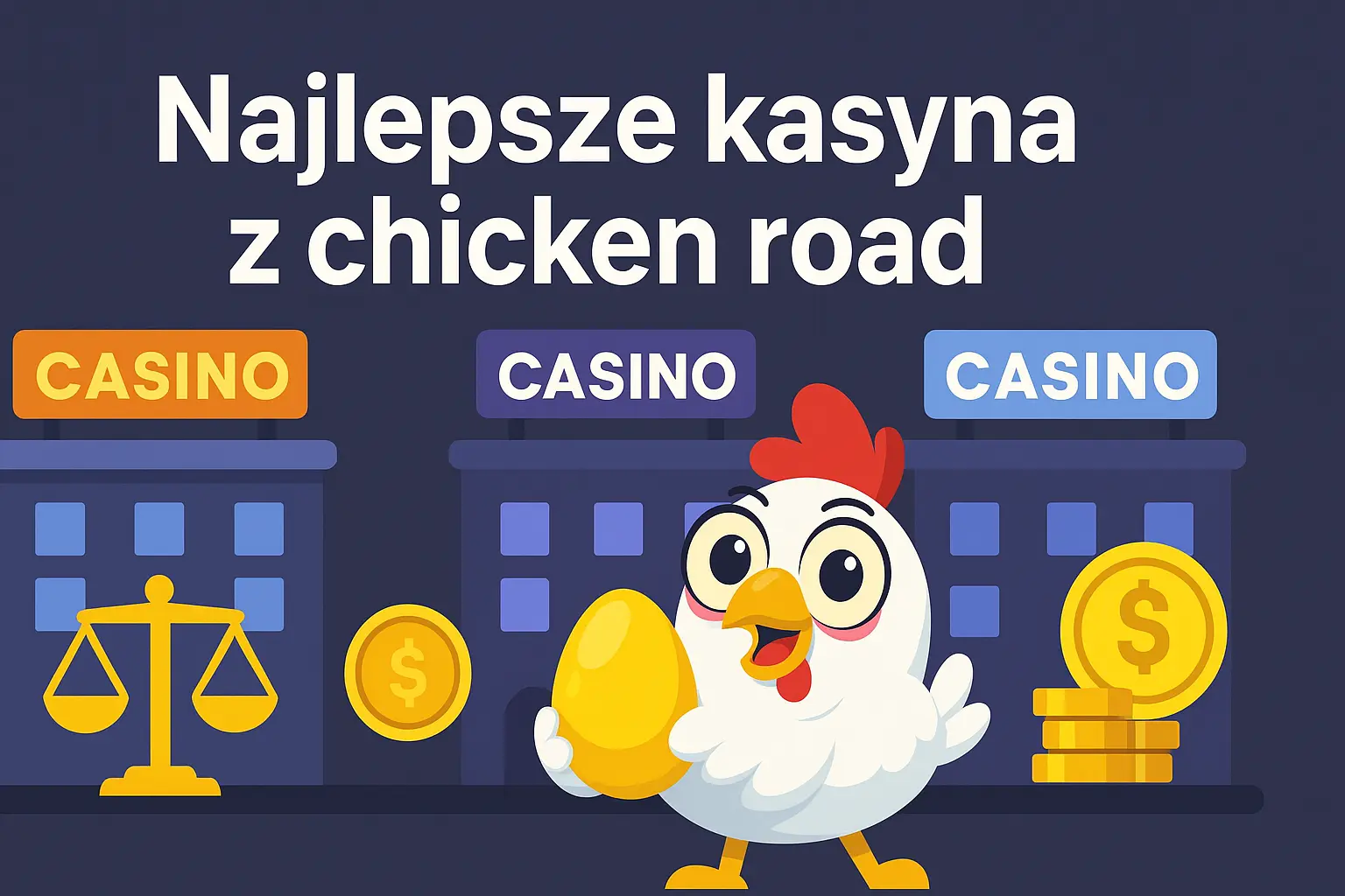 Najlepsze kasyna z chicken road